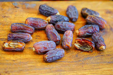 Studio shooting Turkish dried dates