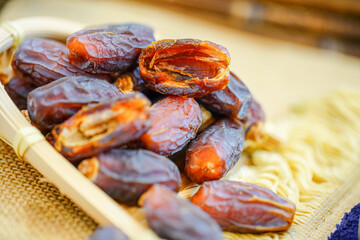 Studio shooting Turkish dried dates