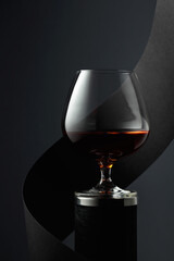 Snifter of brandy.