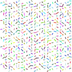 pattern design with abstract ornament motif