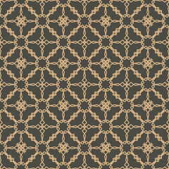 pattern design with abstract ornament motif