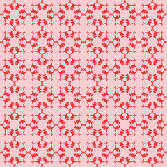 pattern design with abstract ornament motif