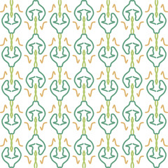 Fototapeta na wymiar pattern design with abstract ornament motif