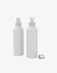 Spray Bottle Mockup. 3D render