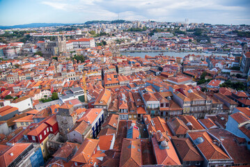 Fototapeta na wymiar Porto from Above