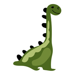 cute ancient dinosaurs cartoon