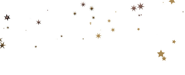 Glossy 3D Christmas star icon. Design element for holidays.