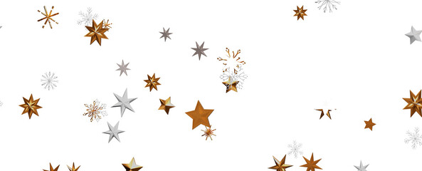stars. Confetti celebration, Falling golden abstract decoration for party, birthday celebrate,
