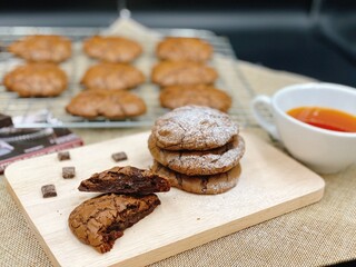 cookies and tea