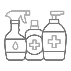 Hygiene Product Greyscale Line Icon