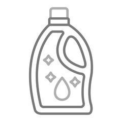 Detergent Greyscale Line Icon