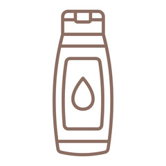 Shampoo Multicolor Line Icon