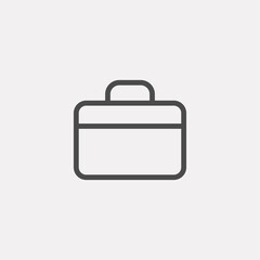 Briefcase vector icon sign symbol