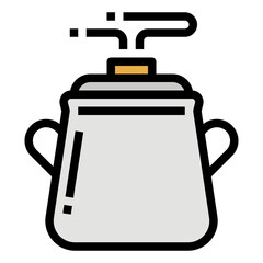 pot Filled Outline icon