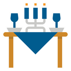 Dining flat icon