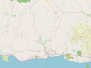 San Pedro de Macoris, Dominican Republic. OSM. No legend