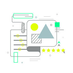 development and design of interfaces UI UX