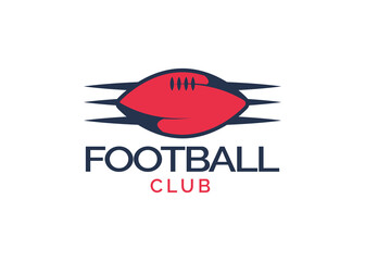 American Football Logo vector - Rugby logo