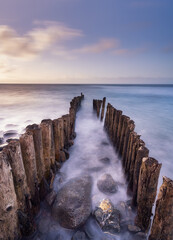 pier at sunset