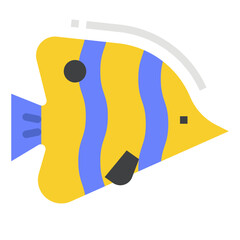 Fish flat icon