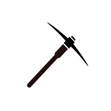 Kilof   ikona wektorowa