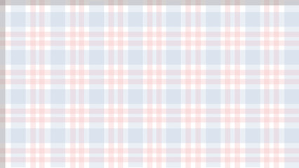 Pink and blue cute pastel plaid texture background vector illustration.