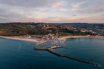 harbour at sunrise