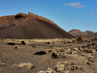 Volcán del Cuervo en Lanzarote