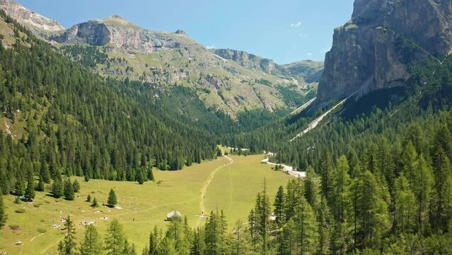 Vallunga, Val Gardena, Ortisei, Dolomiti, Bolzano, Alto-Adige, Italia