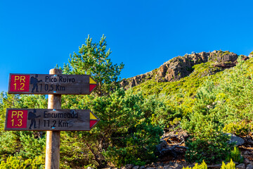 Wanderung zum höchsten Punkt auf der Azoreninsel Madeira - dem Pico Ruivo  - Portugal