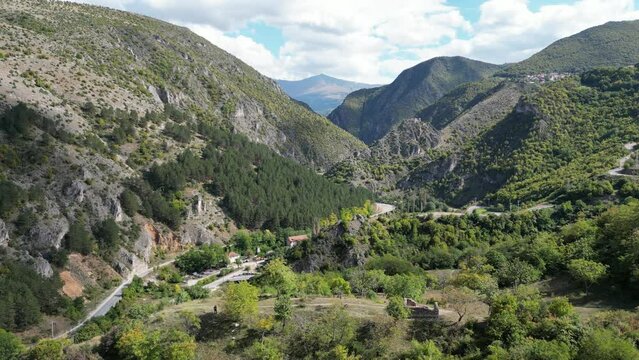 Sharr Mountains in the southern part of Kosovo near Prizren. Balkans. Europe. 