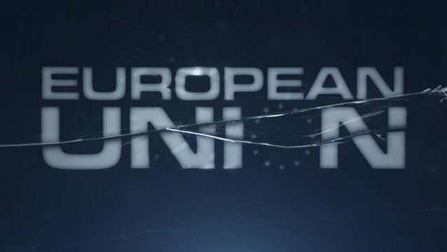 European Union. Glass Screen Cracking.