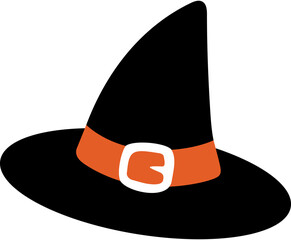 Which Hat Halloween Festival Cartoon Flat illustration