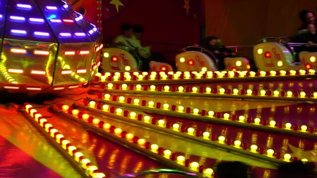 Karussell auf dem Volksfest