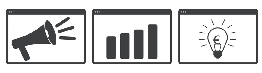 Pitch Icons im Browserfenster.