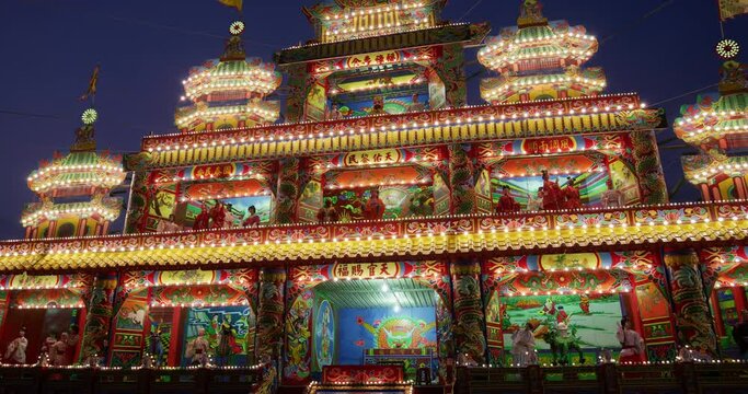Taiping Qingjiao stage in Taitung