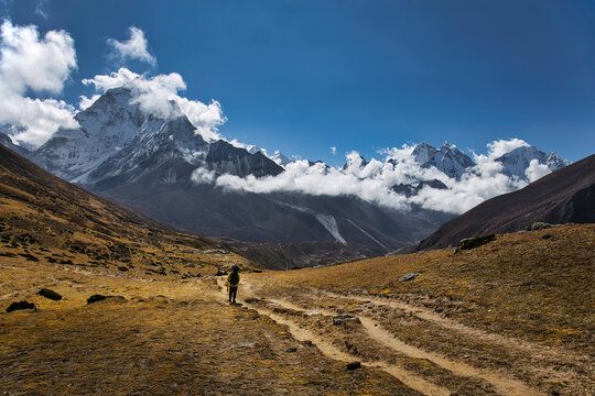 Everest Base Camp Trek. Sagarmatha National Park, Nepal.