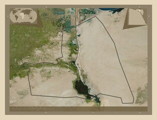Al Isma`iliyah, Egypt. High-res satellite. Major cities
