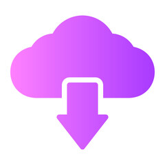 download gradient icon