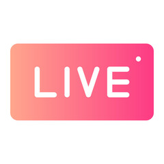 live gradient icon