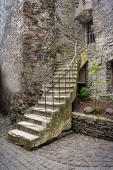 Mittelalter Treppe in Tallin Estland