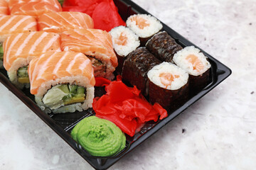 a set of rolls for delivery