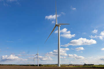 Wind power station Mors, Morsø or Morsland – the island behind the sea – is located in the Limfjord just north-west of Salling © Gunnar E Nilsen