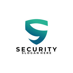 security logo icon vector isolated