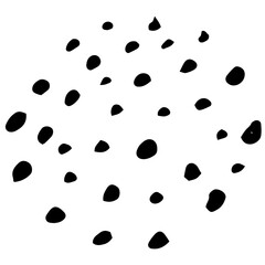 Abstract doodle pattern with hand draw elements