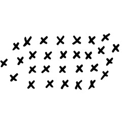 Abstract doodle pattern with hand draw elements