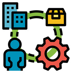 supply Filled Outline icon