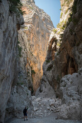 The Gorropu Canyon