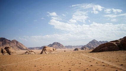 Fototapeta na wymiar wadirum wüste
