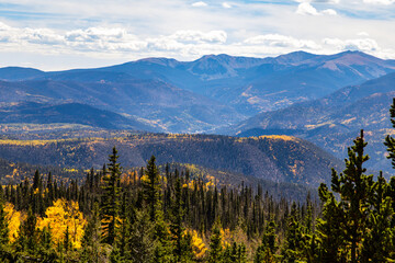 autumn in the mountains